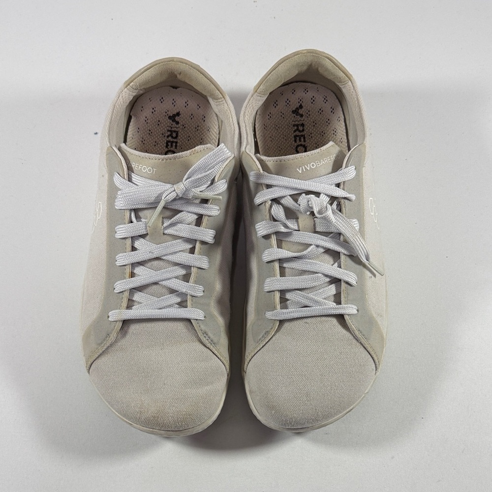 Vivo casual low-profile sneakers in light gray and white - Picture 5 of 9